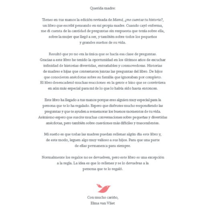 ¿Me cuentas tu historia?