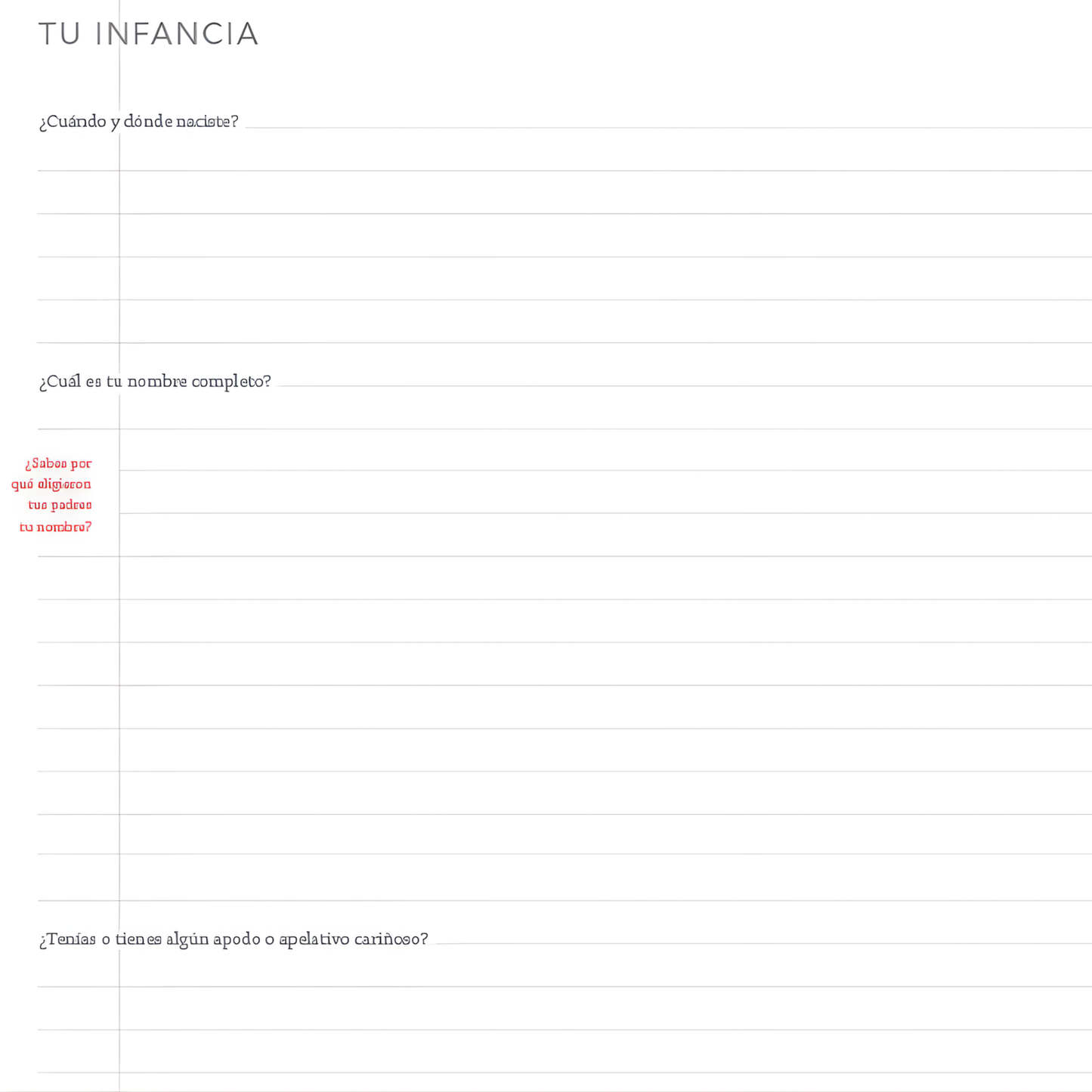 ¿Me cuentas tu historia?