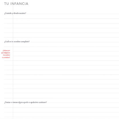¿Me cuentas tu historia?